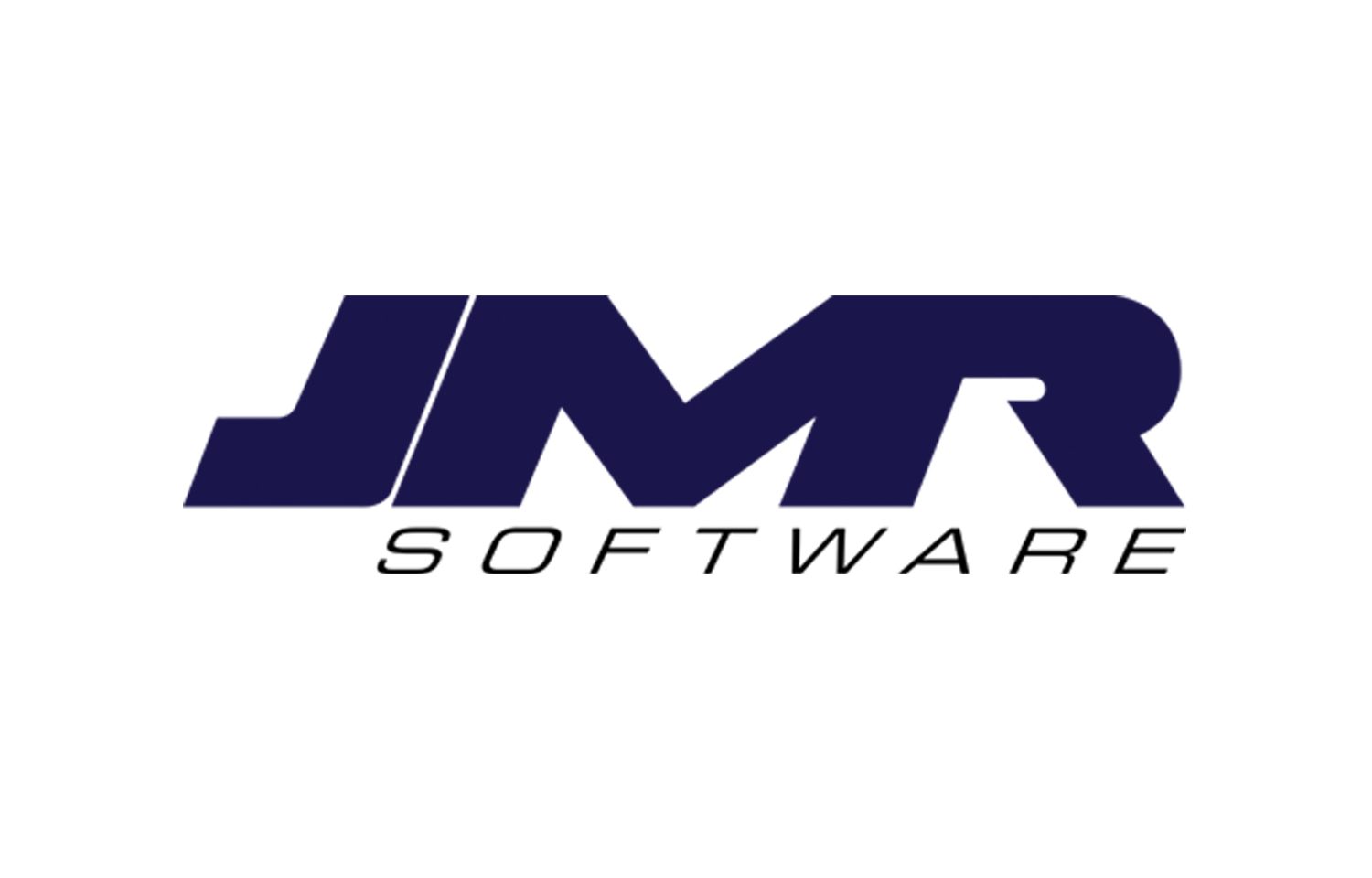 JMR Software logo in navy blue